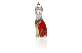 Пресс-папье Royal Crown Derby Королевский котенок-девочка 16см (лим.вып. 450)